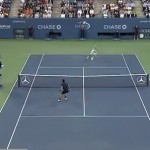US Open : Point de folie entre Novak Djokovic et Carlos Berlocq (VIDEO)