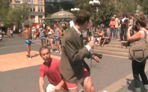 journaliste pantalon