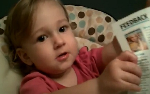 Petite fille fan de Brad Pitt (VIDEO)
