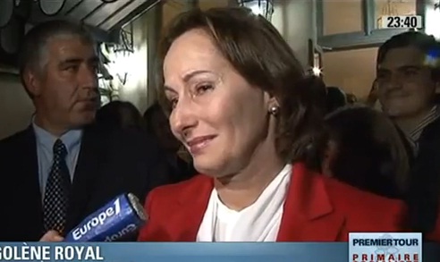 Primaire PS : Les larmes de Ségolène Royal (VIDEO)