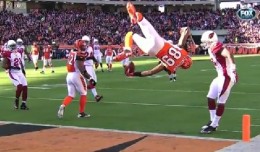 Jerome Simpson Front Flip