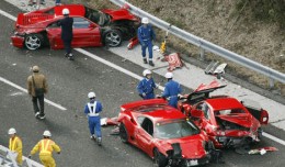 accident ferrari