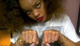 Rihanna tattoo