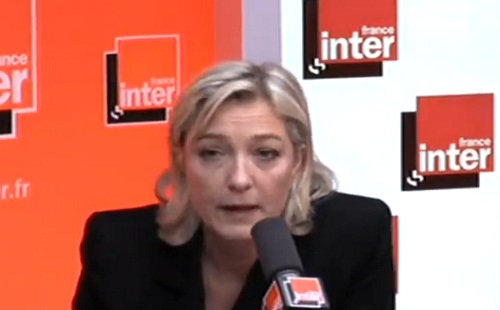 Marine Le Pen : son coup de gueule sur France Inter (VIDEO)