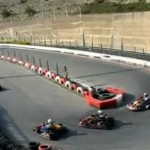 Baston au mini-kart ! (VIDEO)