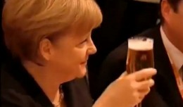 Angela Merkel biere
