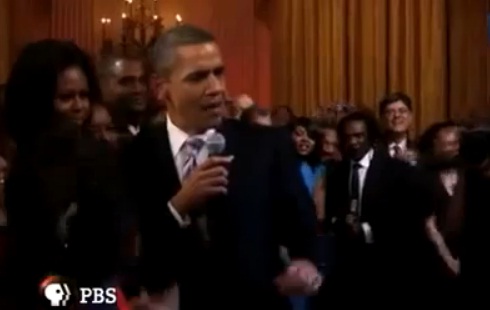 Barack Obama en chanteur de blues (VIDEO)