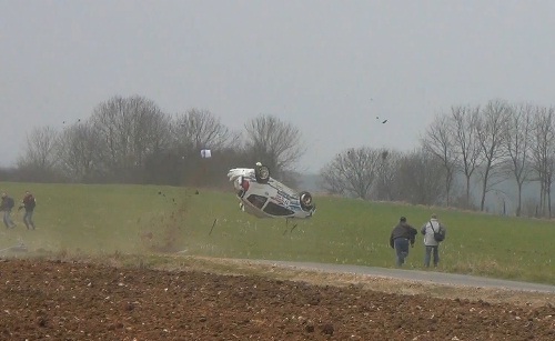 Gros crash au Rallye du Touquet 2012 (VIDEO)