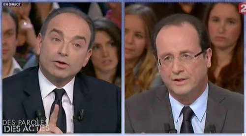Débat houleux entre Hollande et Copé (VIDEO)