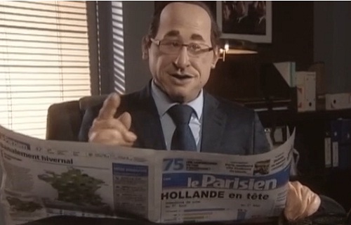 Les Guignols : François Hollande – Alors on flippe ! (VIDEO)
