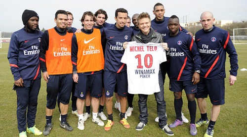 Michel Telo rend visite au PSG ! (VIDEO)