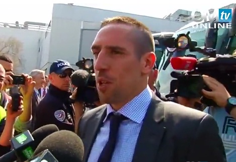 Ribéry de retour à Marseille ! (VIDEO)