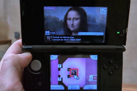 La Nintendo 3DS remplace les audioguides au Louvre (VIDEO)