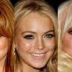 L&rsquo;évolution du visage de Lindsay Lohan en 60 secondes (VIDEO)