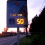 France : Le radar qui disait &laquo;&nbsp;Fuck You&nbsp;&raquo; aux automobilistes pressés (VIDEO)