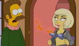 lady gaga the simpsons