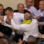 Bagarre générale au parlement ukrainien (VIDEO)