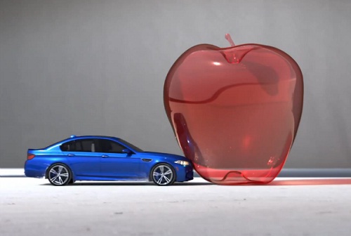 Superbe publicité en slow motion pour la BMW M5 (VIDEO)