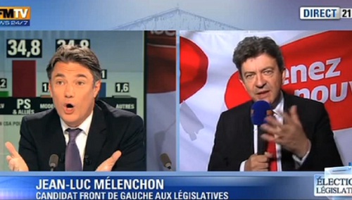 Clash entre Jean-Luc Mélenchon et un journaliste de BFMTV (VIDEO)
