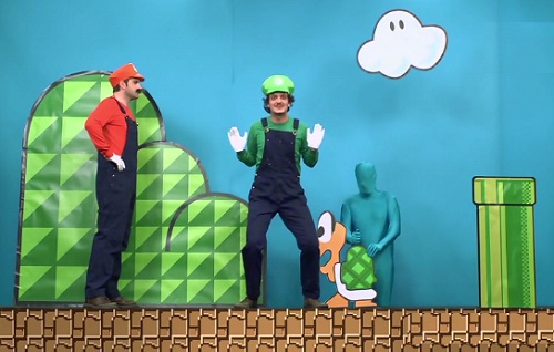 Mario et Luigi dans la vraie vie (VIDEO)