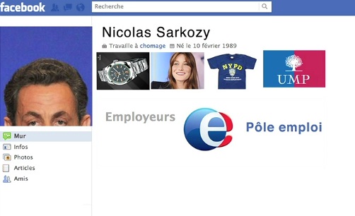 La nouvelle vie de Sarkozy sur Facebook (VIDEO)