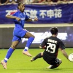 Le premier but de Drogba avec le Shangai Shenhua (VIDEO)