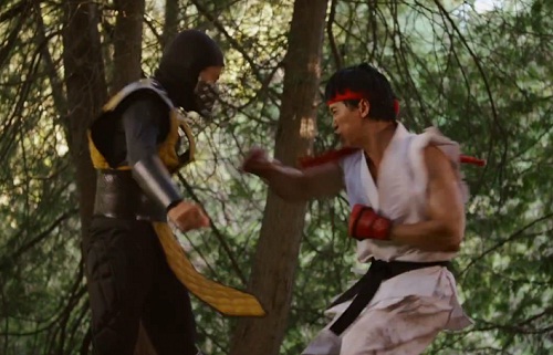 Mortal Kombat vs Street Fighter dans la vraie vie (VIDEO)