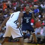 Basket : Chris Brown fait le show face à des joueurs NBA (VIDEO)