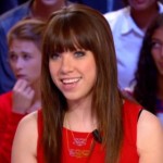 Carly Rae Jepsen au Grand Journal (VIDEO)