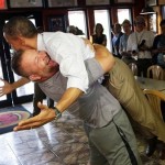 Barack Obama porté par le patron d&rsquo;une pizzeria (VIDEO)