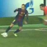 Iniesta s&rsquo;amuse avec les défenseurs du Spartak Moscou (VIDEO)