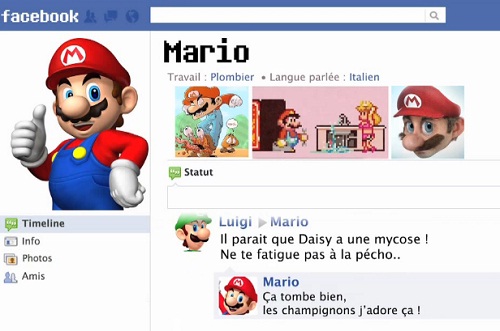 Mario se fait griller par sa meuf sur Facebook (VIDEO)
