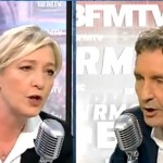 Clash Marine Le Pen / Bourdin sur BFMTV (VIDEO)