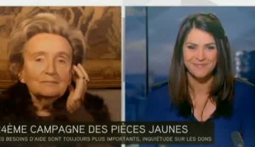 Bernadette Chirac recadre une journaliste d’iTélé en direct (VIDEO)