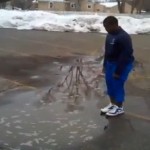 La blague de la flaque d&rsquo;eau (VIDEO)