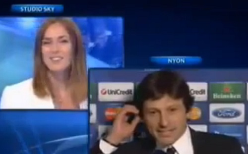 PSG : Leonardo demande sa compagne en mariage en direct à la télé (VIDEO)