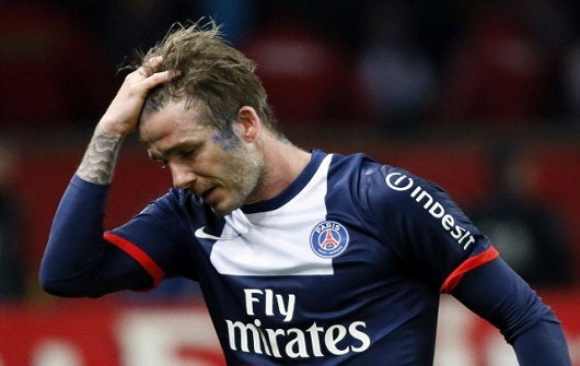 PSG : Beckham quitte le Parc en pleurs (VIDEO)
