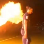 Zlatan Ibrahimovic échappe de peu aux flammes