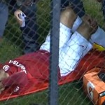 Il se blesse en célébrant son premier but (VIDEO)