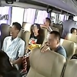 Chine : Terrible accident de bus filmé de l&rsquo;intérieur (VIDEO)