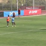 FC Barcelone : magnifique retourné de Pedro à l&rsquo;entraînement