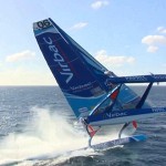Voile : L&rsquo;impressionnant chavirage du bateau de Jean-Pierre Dick