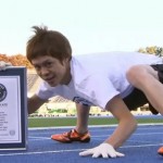 Un japonais bat le record du monde du 100 m à… 4 pattes (VIDEO)
