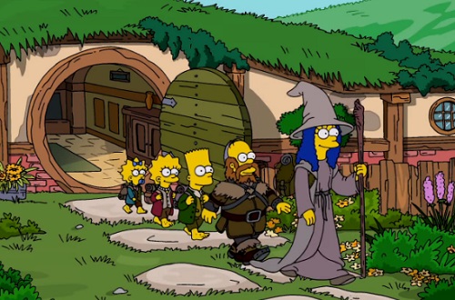 Le générique des Simpson version The Hobbit