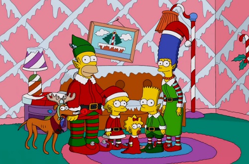 Les Simpson : un générique spécial Noël (VIDEO)