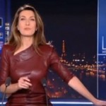 Anne-Claire Coudray parle de sa robe en cuir qui dévoilait ses tétons (VIDEO)