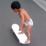 Le bébé skateur (VIDEO)