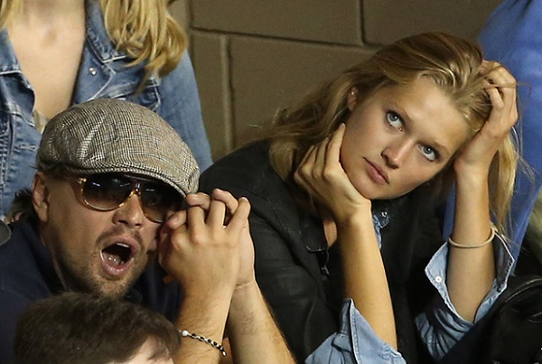 Leonardo DiCaprio and Toni Garrn