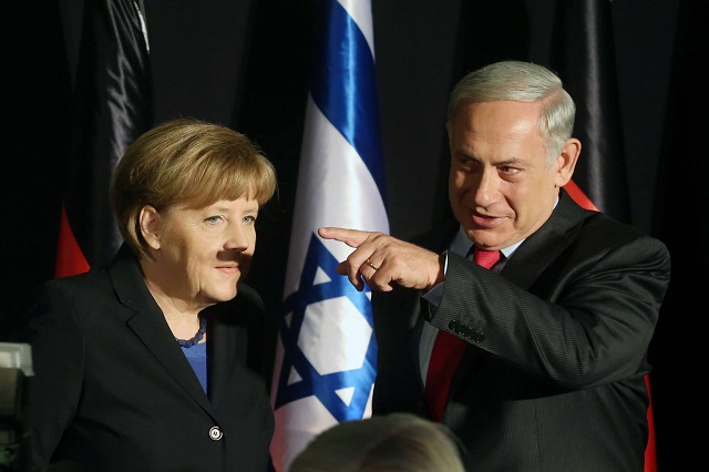 angela merkel moustache hitler