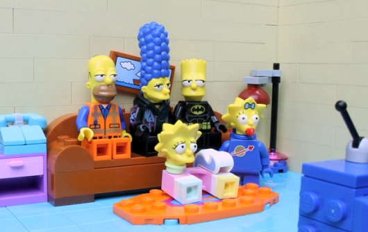 Le générique des Simpson recréé en LEGO (VIDEO)